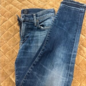 Citizens Of Humanity Classic Blue Jeans in “ rocket crop high rise skinny” 👖EUC